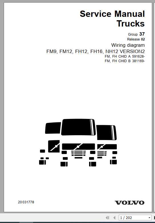 Volvo Trucks Buses NH12 V2 Electrical Wiring Diagram 2