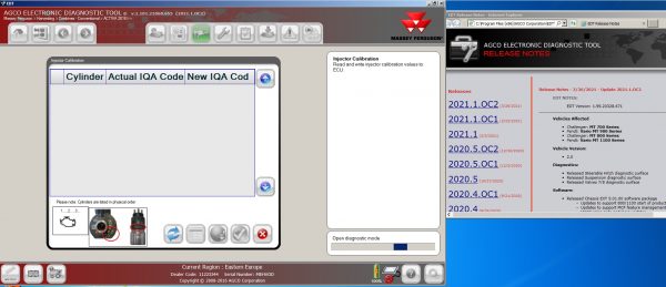 AGCO EDT Electronic Diagnostic Tool V1.99.20328.671 2021.1.OC2 Relase 03.2021 Diagnostic Software 10