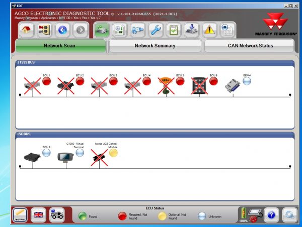 AGCO EDT Electronic Diagnostic Tool V1.99.20328.671 2021.1.OC2 Relase 03.2021 Diagnostic Software 2