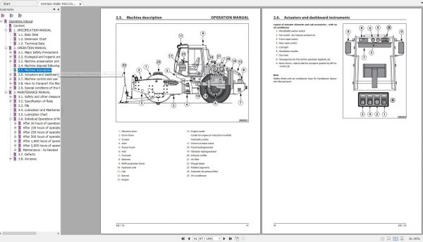 Ammann Roller ASC110 Cummins Tier 3 2012 Operation Manual 2