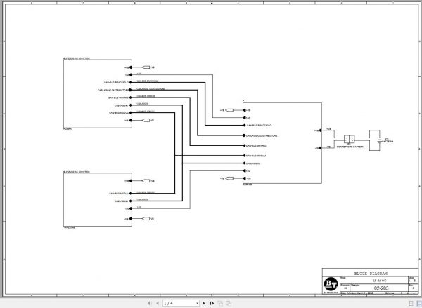 BT Electric Forklift C4E250 350V C4E300VVL Service Operators Manual Diagrams 2
