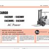 BT Electric Forklift C4E250 350V C4E300VVL Service Operators Manual Diagrams 4 1