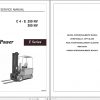BT Electric Forklift C4E250NV C4E300NV Service Manual Diagrams 1 1