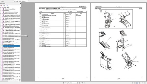 BT Pallet Truck LWE200 Quality Parts Manual 7588765 2