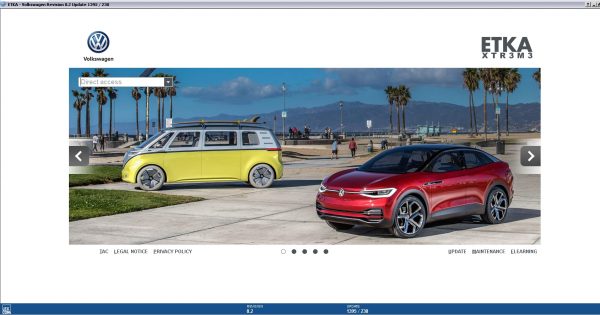 ETKA 8.2 Volkswagen Seat Skoda Audi Commercial Vehicles 03.2021 Spare Parts Catalog 1