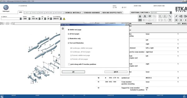 ETKA 8.2 Volkswagen Seat Skoda Audi Commercial Vehicles 03.2021 Spare Parts Catalog 13