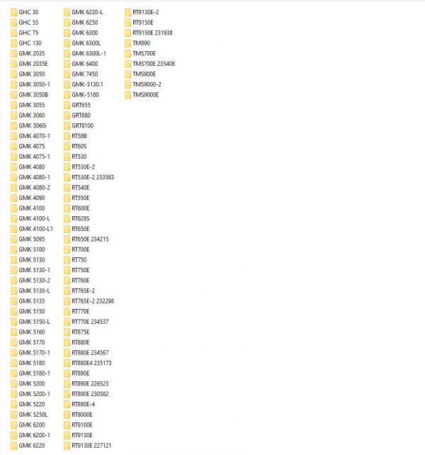 Grove Cranes 19GB Full Model DVD Part Manual Operator Maintenance Manual Service Manual Schematic 2