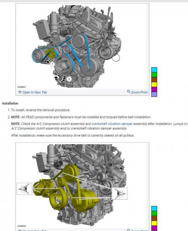 HOT 2021 LLincoln Truck Automotive All Models 2020 Update 2021 Shop Manual 8