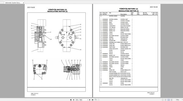 Hidromek Full Models Collection Spare Parts Catalog DVD PDF 3