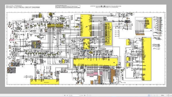 Hitachi Hydraulic Excavator EX1200 7EX1200 7B Tehnical Manual and Diagram 5