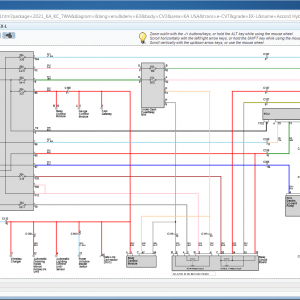 Honda Accord Hybrid 2021 Wiring Diagrams 3