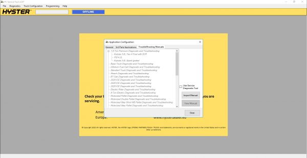 Hyster PC Service Tool v4.97 04.2021 Unlocked Diagostic Sofware 35ee83f36b7eb7b5e