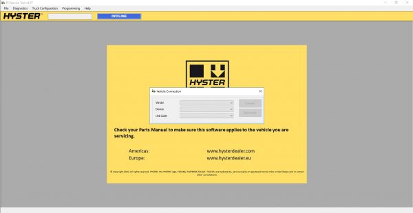 Hyster PC Service Tool v4.97 04.2021 Unlocked Diagostic Sofware 47f653b3e86529598
