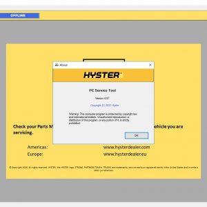 Hyster PC Service Tool v4.97 04.2021 Unlocked Diagostic Sofware 5d1ea8dbe6840fc19