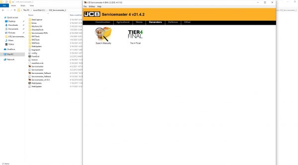 JCB ServiceMaster 4 v21.4.2 05.2021 Diagnostic Software DVD 4
