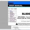 Kobelco Crawler Crane SL6000 550 Ton Shop Manual Schematic Diagram 1