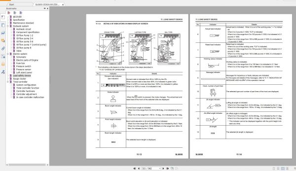 Kobelco Crawler Crane SL6000 550 Ton Shop Manual Schematic Diagram 10