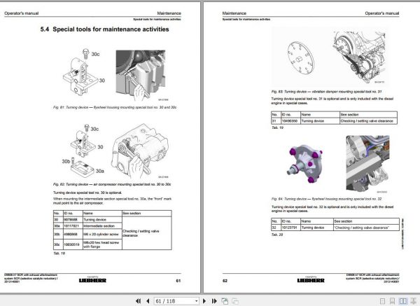 Liebher Diesel Engine D9508 A7 SCR Operators Manual 31 03 2021 3