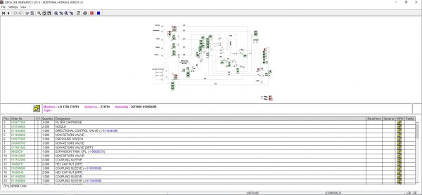 Liebherr Cranes Lidos LWE Webservice Online EPC Updated 06.2021 Spare Parts Catalog DVD 3