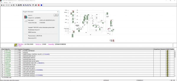 Liebherr Cranes Lidos LWE Webservice Online EPC Updated 06.2021 Spare Parts Catalog DVD 5