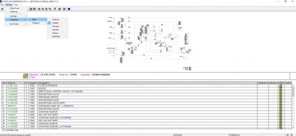 Liebherr Cranes Lidos LWE Webservice Online EPC Updated 06.2021 Spare Parts Catalog DVD 6