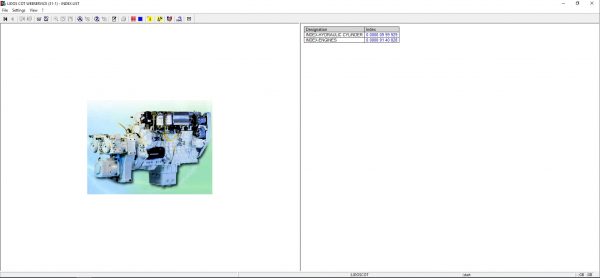Liebherr Lidos COT Engine Webservice Online EPC Service Document Updated 06.2021 DVD 1