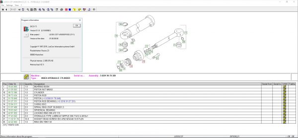 Liebherr Lidos COT Engine Webservice Online EPC Service Document Updated 06.2021 DVD 4