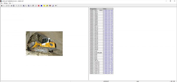 Liebherr Lidos COTLBHLFRLHBLWELWT Online EPC Service Document Updated 06.2021 DVD 3