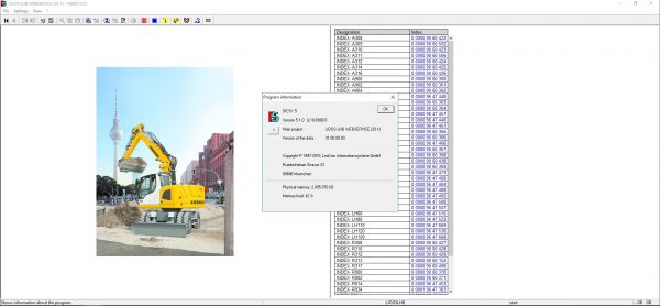Liebherr Lidos Offline COT LBH LFR LHB LWT Parts and Service Documentation 06.2021 DVD 6