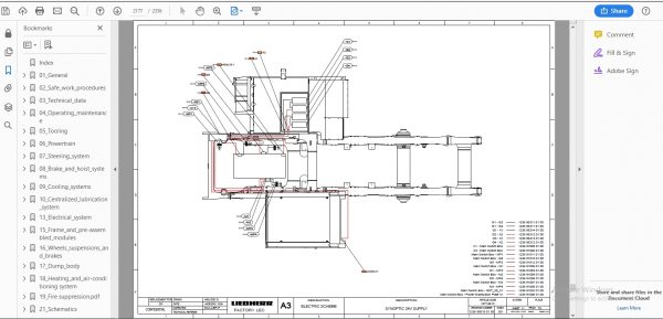 Liebherr Lidos Offline EN Mining Truck Excavator 06.2021 EPC Part Service Documentation DVD 7