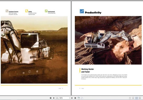Liebherr Mining Crawler Excavators R9200 410 40001 Operating Manual 03 2021 3