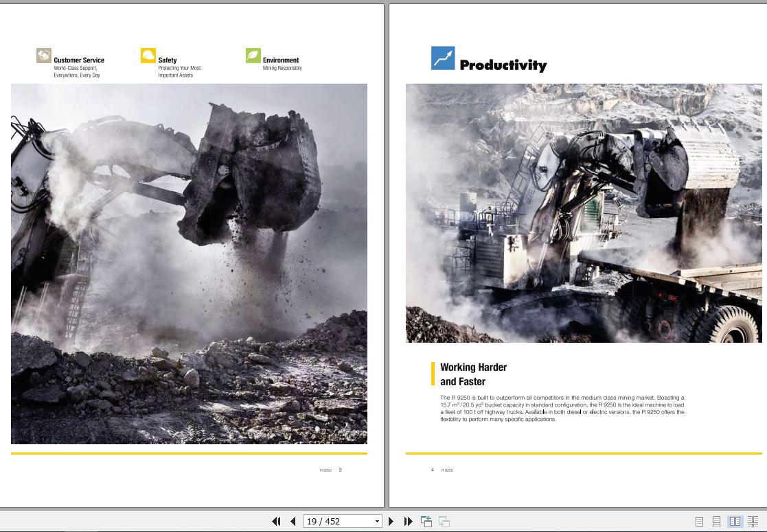 Liebherr Mining Crawler Excavators R9250 1357 30616 Operating Manual 03 2021 3