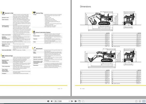 Liebherr Mining Crawler Excavators R9400 1628 43063 Operating Manual 03 2021 3