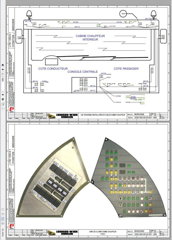 Liebherr Mobile Crane LTM 1350 6.1 D9508A7 350 Ton Wiring Diagram Liccon Errror Code Manual 4