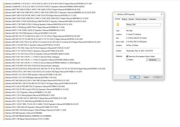 MANITOU MCMHTMLTMTMT XMXT PDF 2.14 GB Updated 2021 Operator Manual and Service Manual 10866ab07b77ac65e