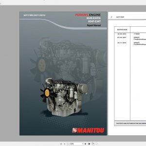 MANITOU PDF DVD 3 15.8 GB Service and Parts Manual 13