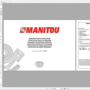 MANITOU PDF DVD 3 15.8 GB Service and Parts Manual 14