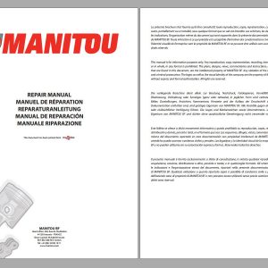 MANITOU PDF DVD 3 15.8 GB Service and Parts Manual 4