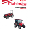 Mahindra Tractor Update 2021 Operators Manual Service Manual Spare Part Catalog EN 10
