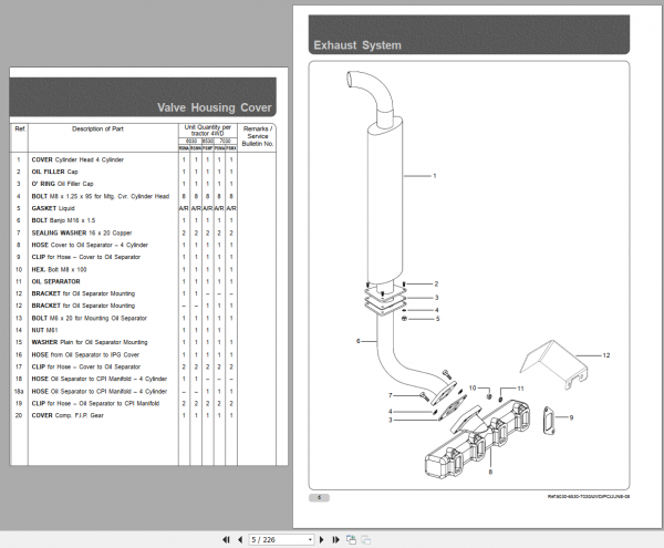 Mahindra Tractor Update 2021 Operators Manual Service Manual Spare Part Catalog EN 9