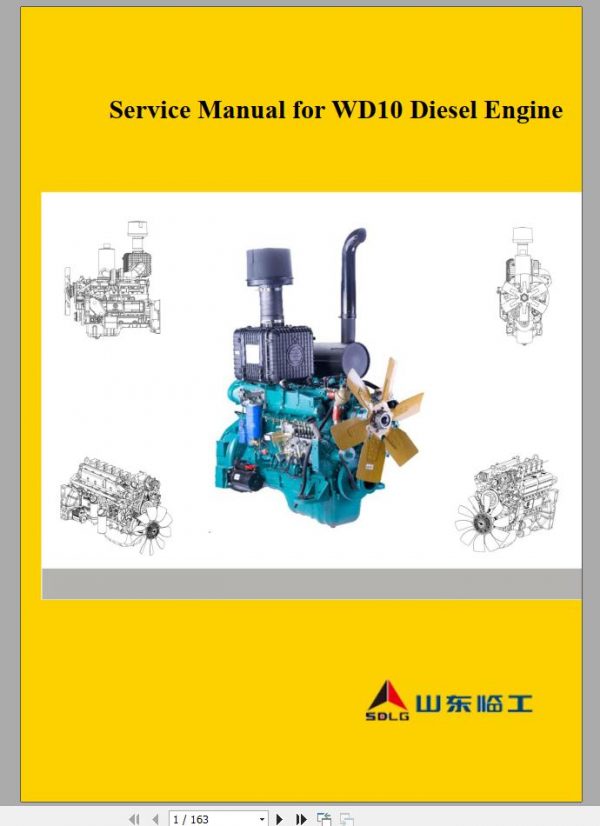 SDLG Diesel Engine WD10 China II Series Service Manual 1