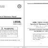 SDLG Wheel Loader LG936L Operation Maintenance Manual 1