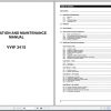 STA Mini Road Roller VVW 3415 Maintenance and Lubrication Manual 1