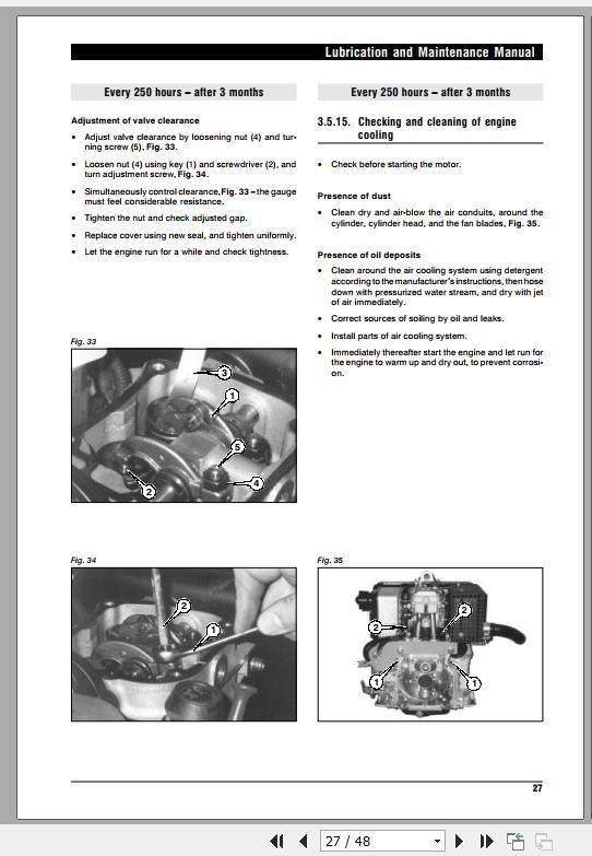 STA Mini Road Roller VVW 3415 Maintenance and Lubrication Manual 2