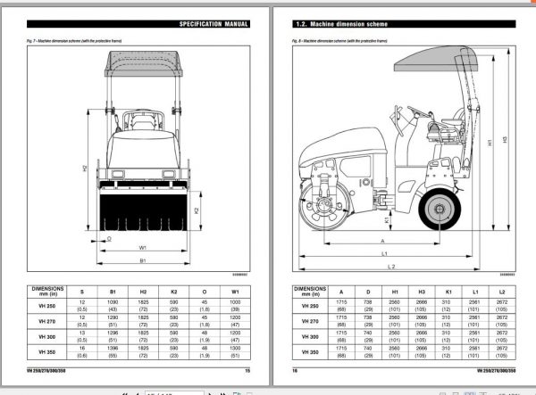 STA Roller VH 250 300K Operating Manual 2