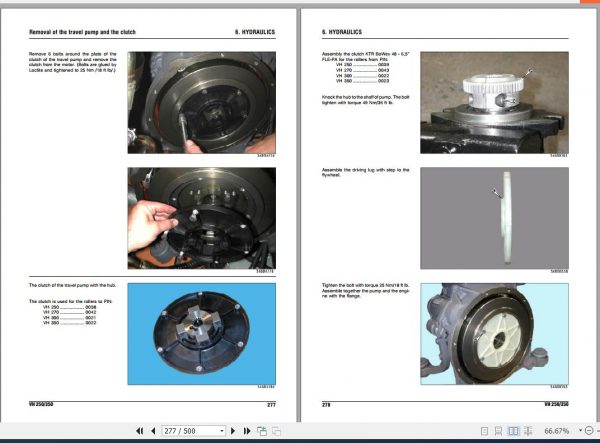 STA Roller VH 250 350 Workshop Manual 3