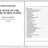 STA Roller VV 700 2510 Turkish Workshop Manual Turkish 1