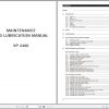 STA Wheel Pneumatic Roller VP 2400 Maintenance and Lubrication Manual 2