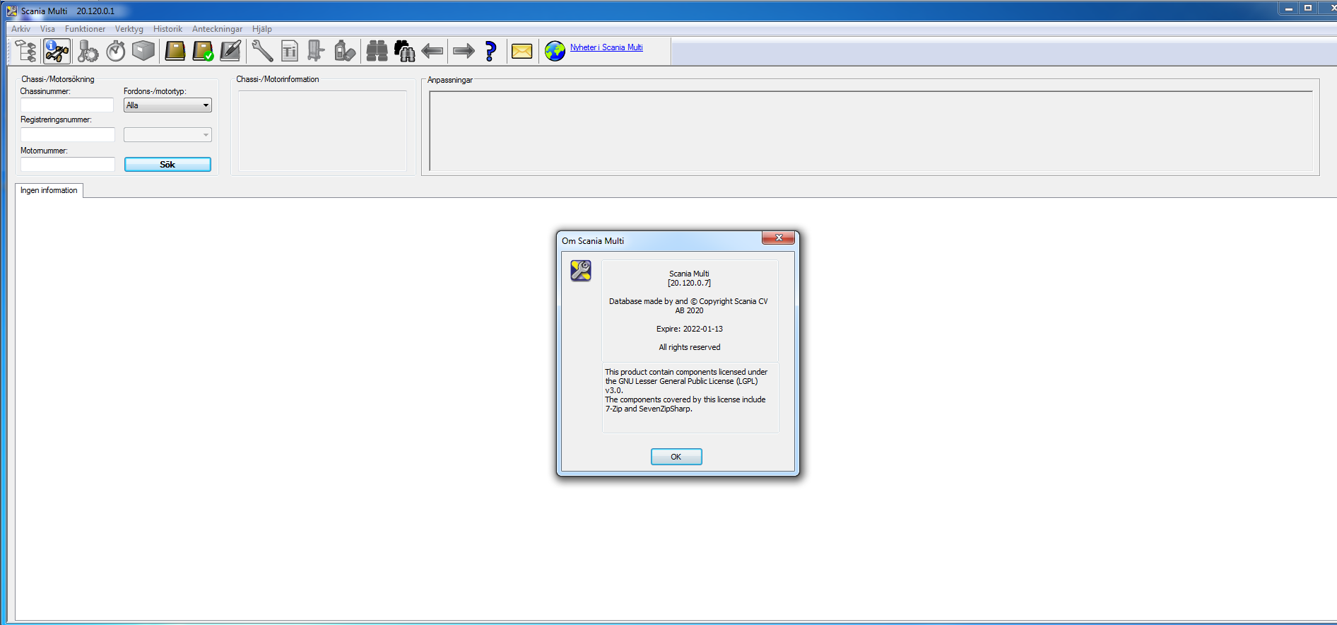 Scania Multi 03.2021 Workshop Spare Parts Catalog DVD 1