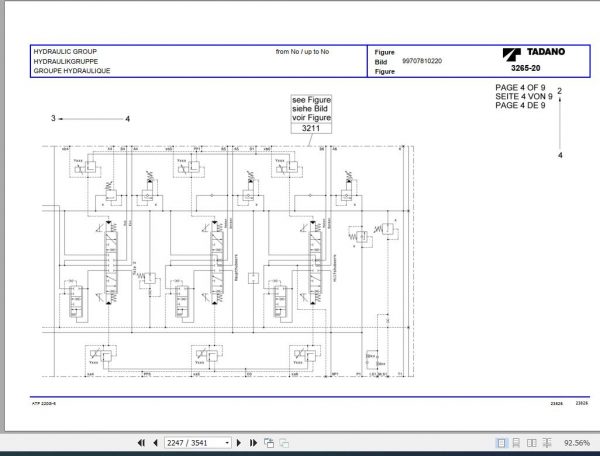 Tadano All Terrain Crane ATF 220G 5 SN 2067105 2067146 Parts Catalog ENDEFR 4